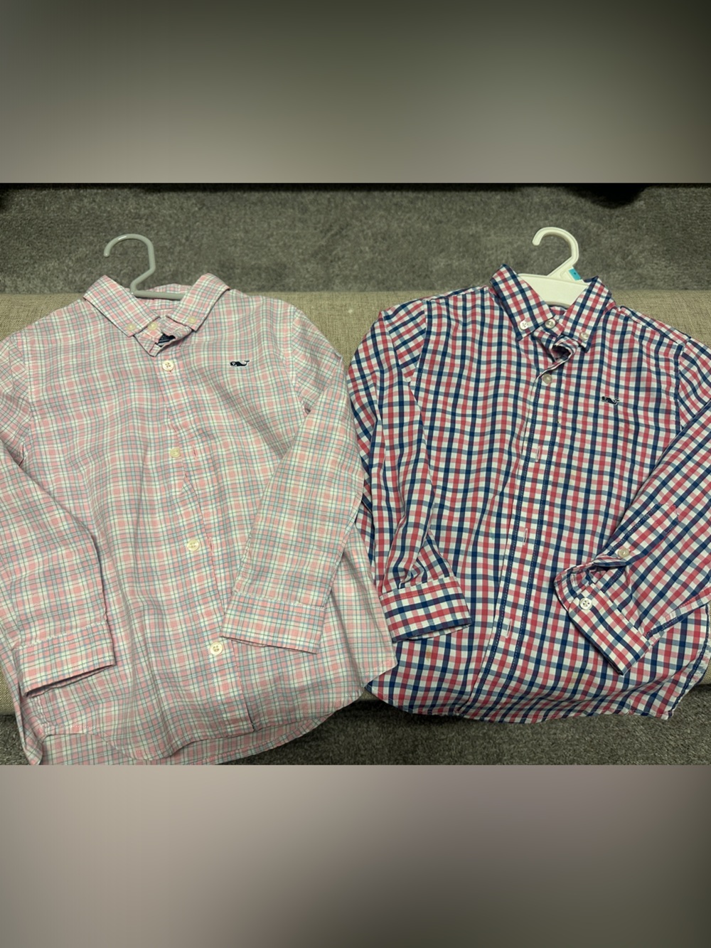 4T Little Boys Button-Down Plaid Shirt - Pink, Blue & White